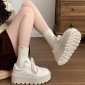 TT32-Giày thể thao đế độn All White