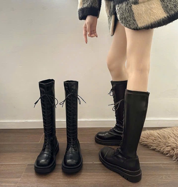 CC48-Boot gối buộc dây MITA