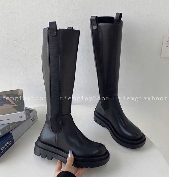 CC98-Boot gối mix chun MoJi