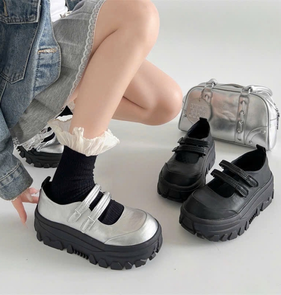 CT06-Giày Lolita đế bánh mỳ SOL