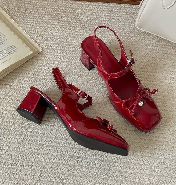 CT48-Giày Douyin mix nơ