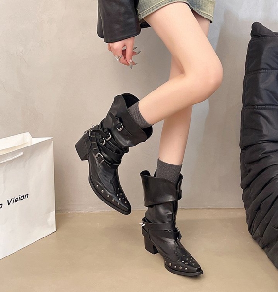 CV06-Boot cổ vừa KNET