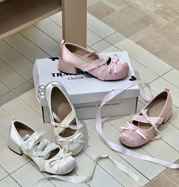 MJ07- Giày cao gót đế độn Grace