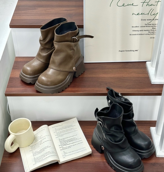 CV01-Boot cổ vừa Kimi