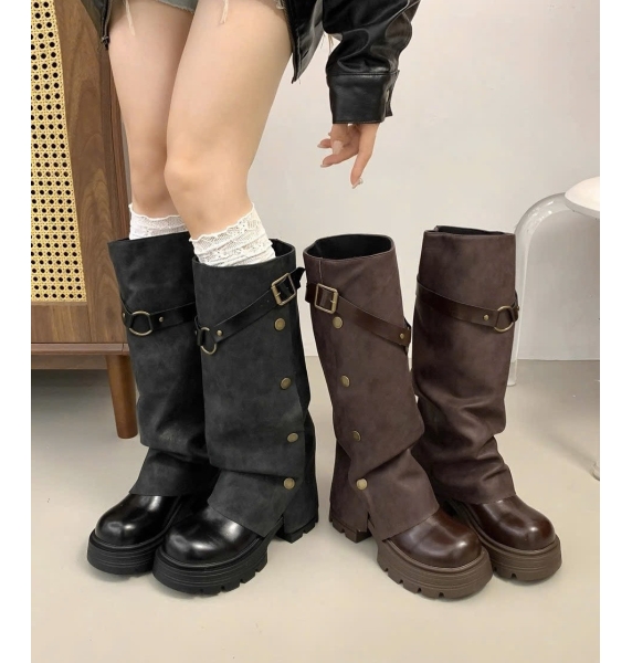 CC35-Boot cổ gối cao cấp NaaVa