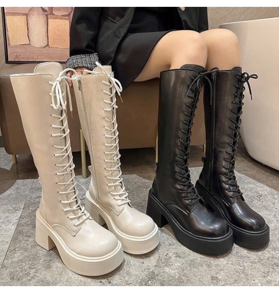 CC97-Boot gối buộc dây CNET