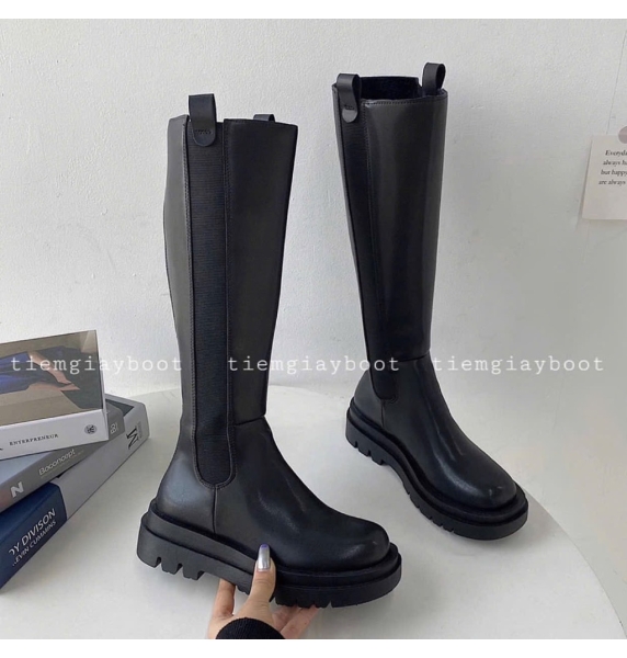 CC98-Boot gối mix chun MoJi