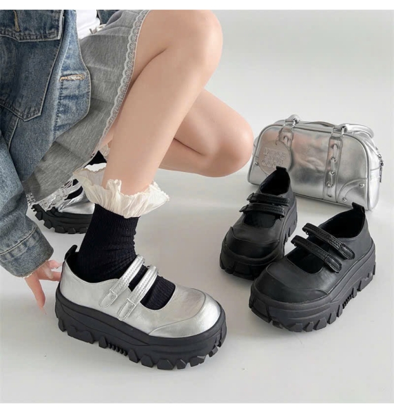 CT06-Giày Lolita đế bánh mỳ SOL