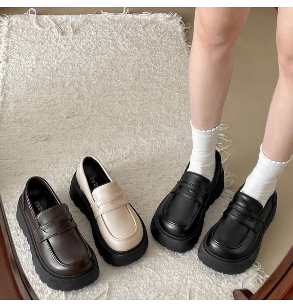 CT18-Giày Loafer Đế Bánh Mì SOO