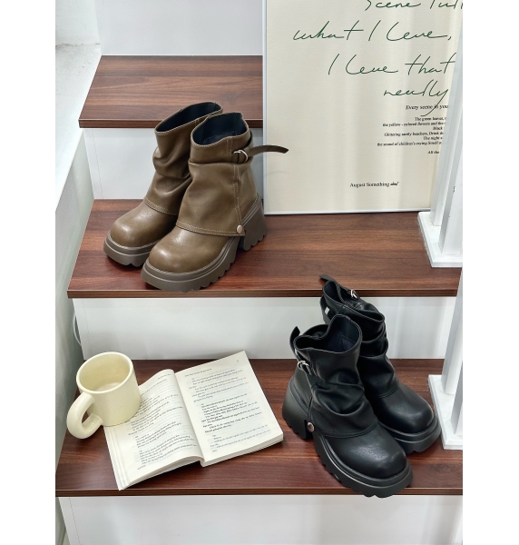 CV01-Boot cổ vừa Kimi